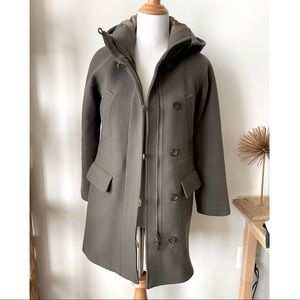 JCREW stadium cloth coat